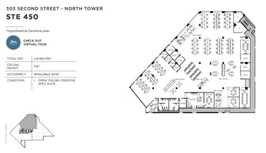 303 2nd St, San Francisco, CA à louer Plan d’étage– Image 1 sur 1