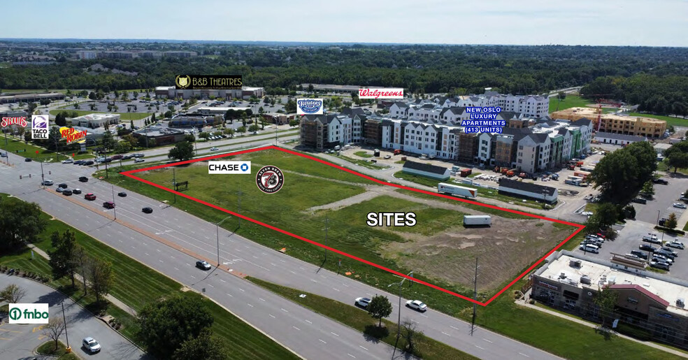 SW 135th St and Antioch Rd, Overland Park, KS à louer - Aérien – Image 3 sur 6