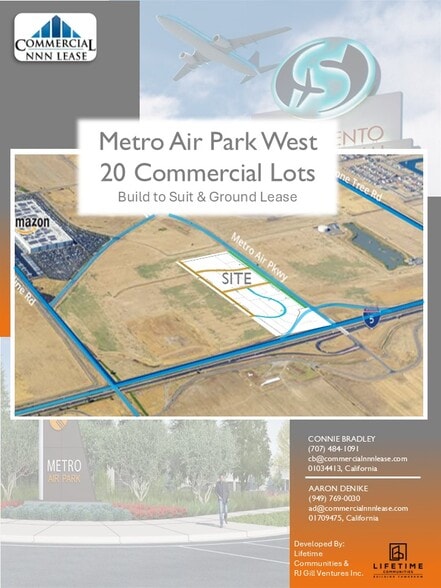 Metro Air Parkway at I-5 Pky, Sacramento, CA à louer - Aérien – Image 2 sur 7