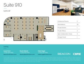 1100 Olive Way, Seattle, WA à louer Plan d’étage– Image 1 sur 1