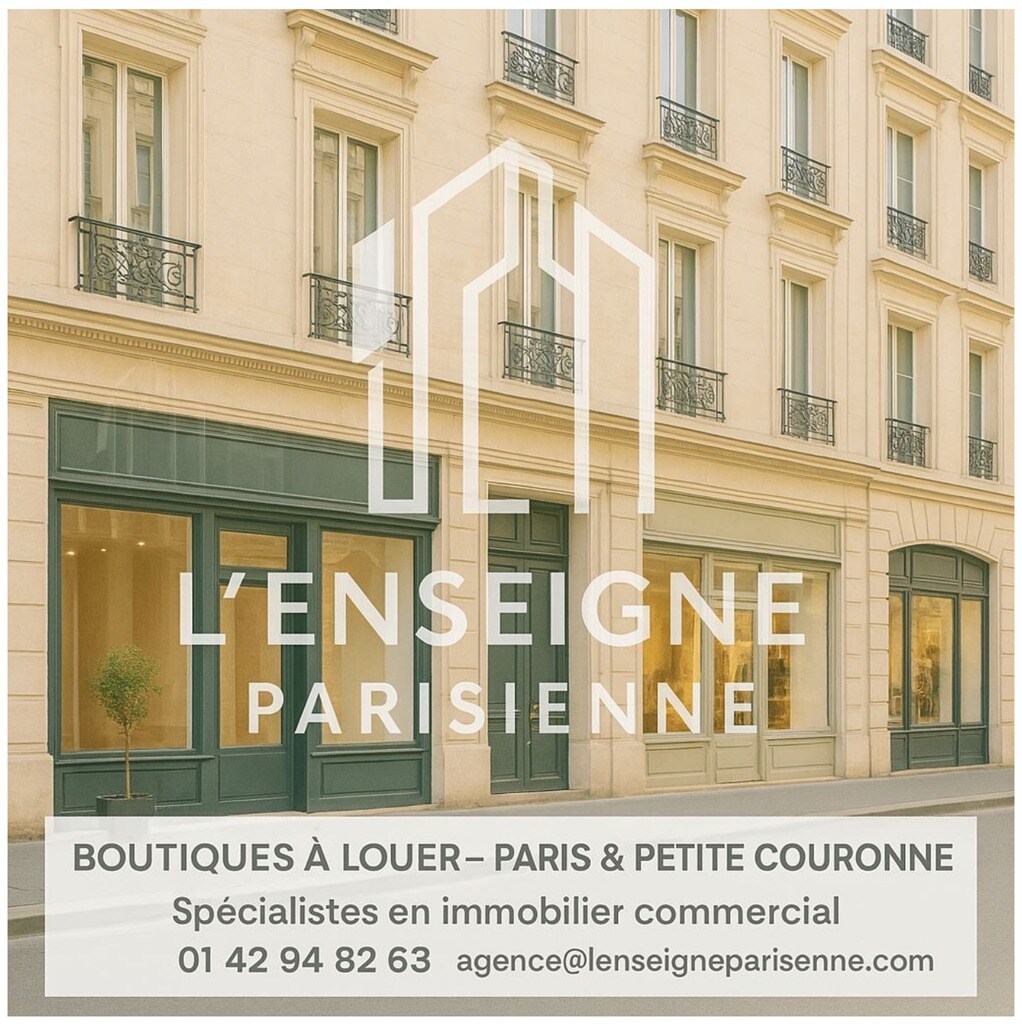 Local commercial dans PARIS à vendre Photo de l’immeuble– Image 1 sur 2
