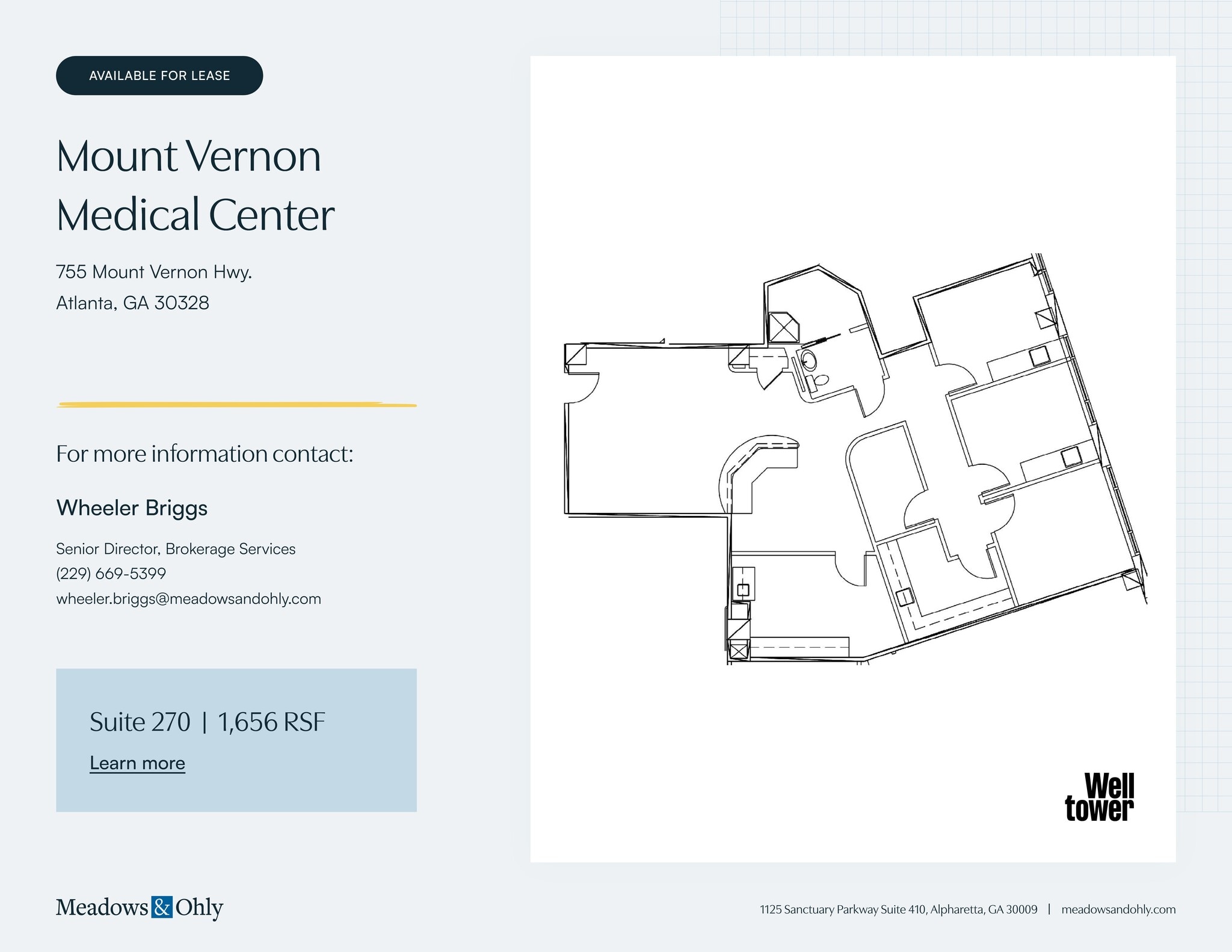 755 Mount Vernon Hwy NE, Atlanta, GA à louer Plan de site– Image 1 sur 1