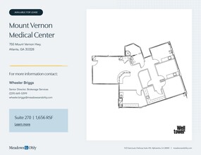 755 Mount Vernon Hwy NE, Atlanta, GA à louer Plan de site– Image 1 sur 1