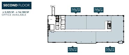 105 Walker St, Cary, NC à louer Plan d’étage– Image 2 sur 2