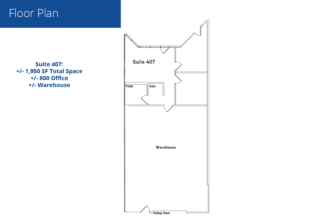 4300 Stine Rd, Bakersfield, CA à louer Plan d’étage– Image 1 sur 1