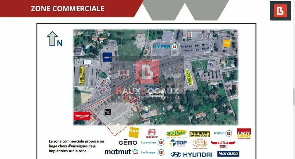 Local commercial dans Alès à louer - Photo de l’immeuble – Image 3 sur 5