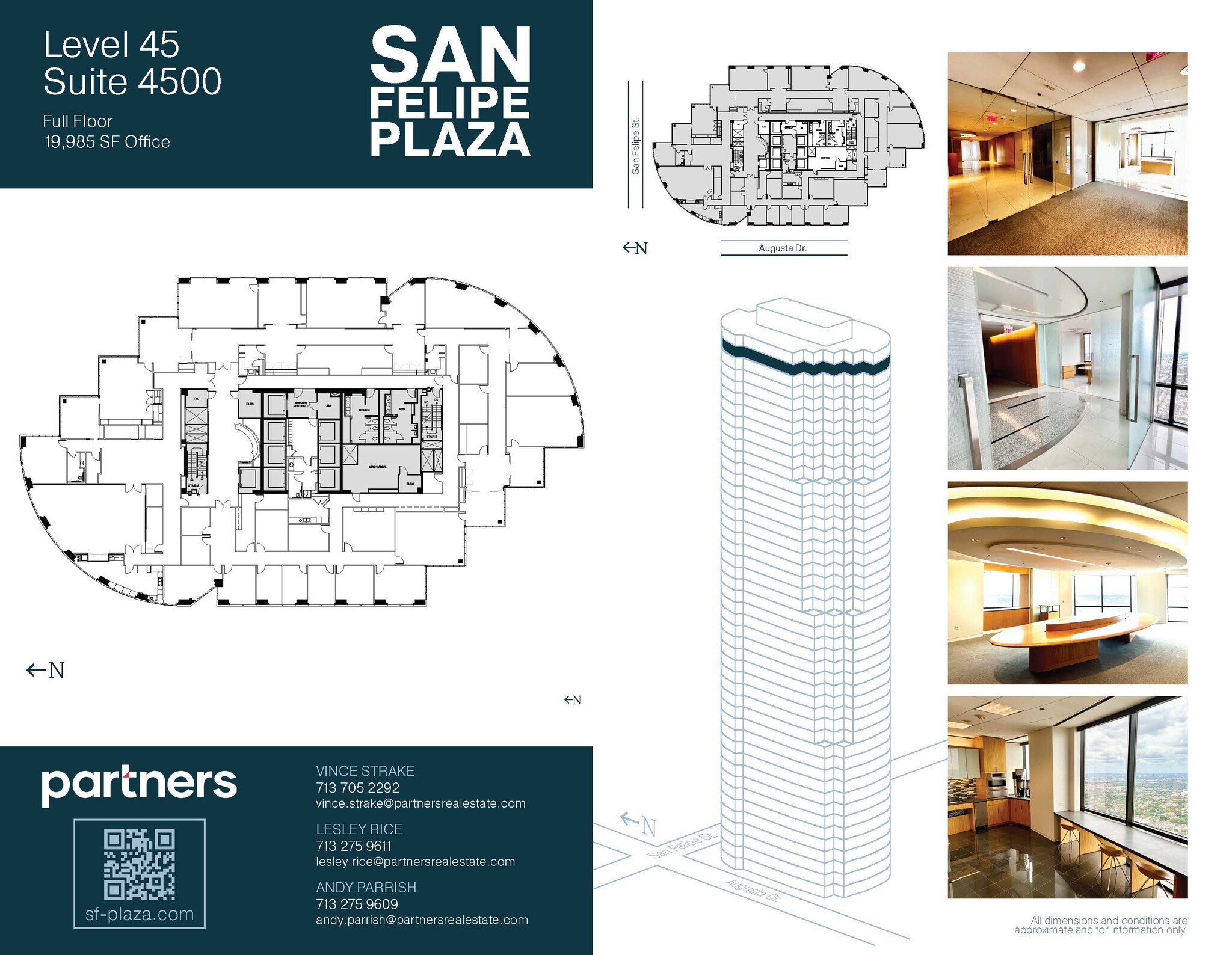 5847 San Felipe St, Houston, TX à louer Plan d’étage– Image 1 sur 2
