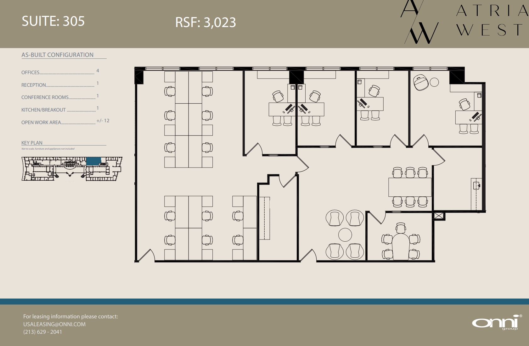 10635 Santa Monica Blvd, Los Angeles, CA à louer Plan d’étage– Image 1 sur 1