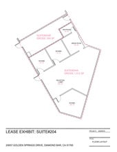 20657 Golden Springs Dr, Diamond Bar, CA à louer Plan d’étage– Image 1 sur 1