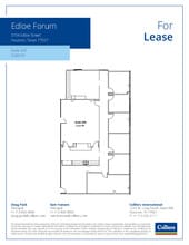 3100 Edloe St, Houston, TX à louer Plan d’étage– Image 1 sur 1