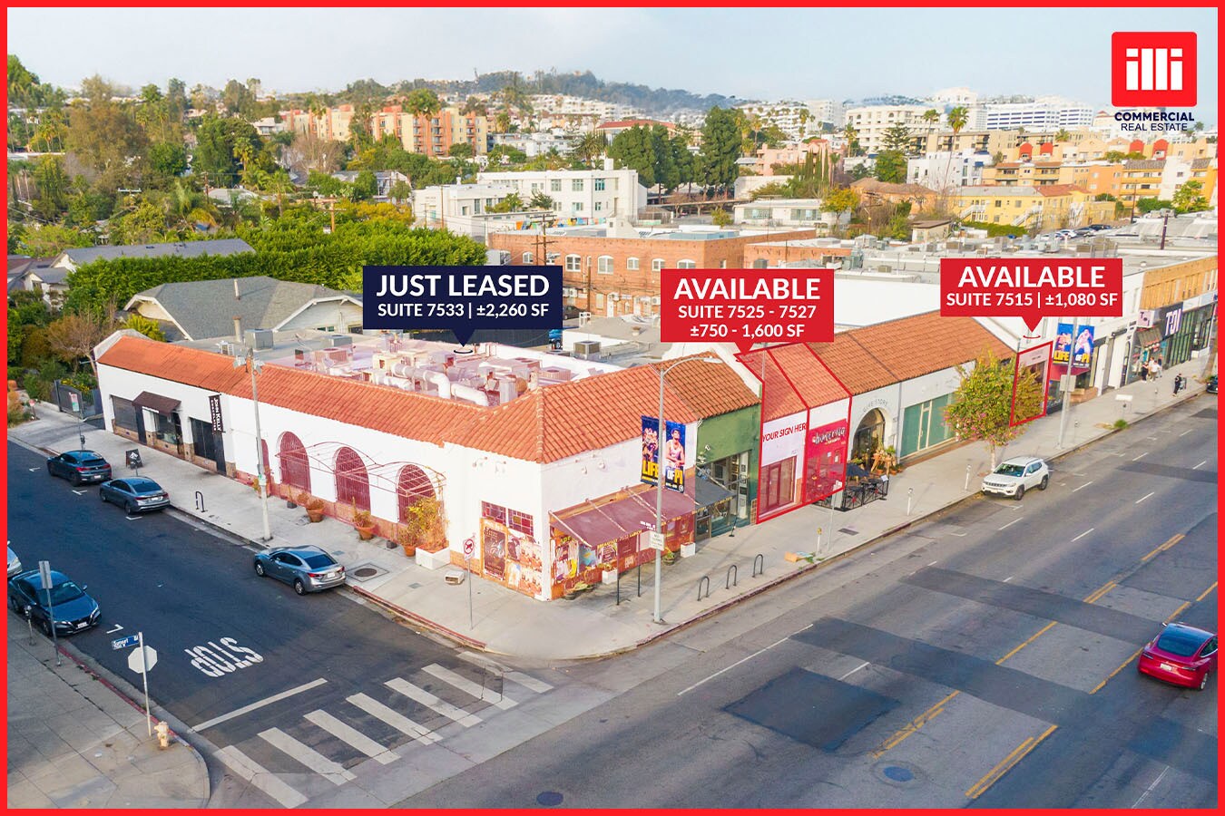 7507-7533 W Sunset Blvd, Los Angeles, CA à louer Photo de l’immeuble– Image 1 sur 11