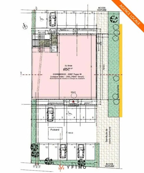 Local commercial dans Orgeval à vendre - Plan d’étage – Image 2 sur 3
