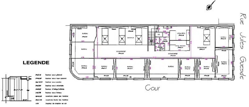 79-84 Rue Baudin, 92300 Levallois-Perret, Levallois-Perret à louer - Plan d’étage – Image 2 sur 16