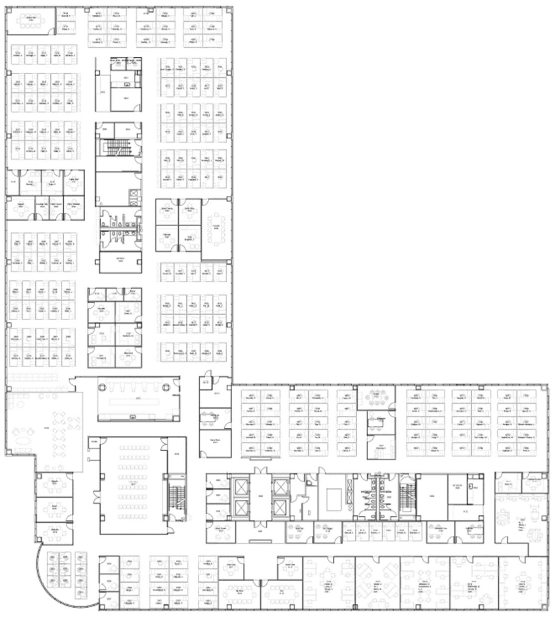 1401 Enclave Pky, Houston, TX à louer Plan d’étage– Image 1 sur 13