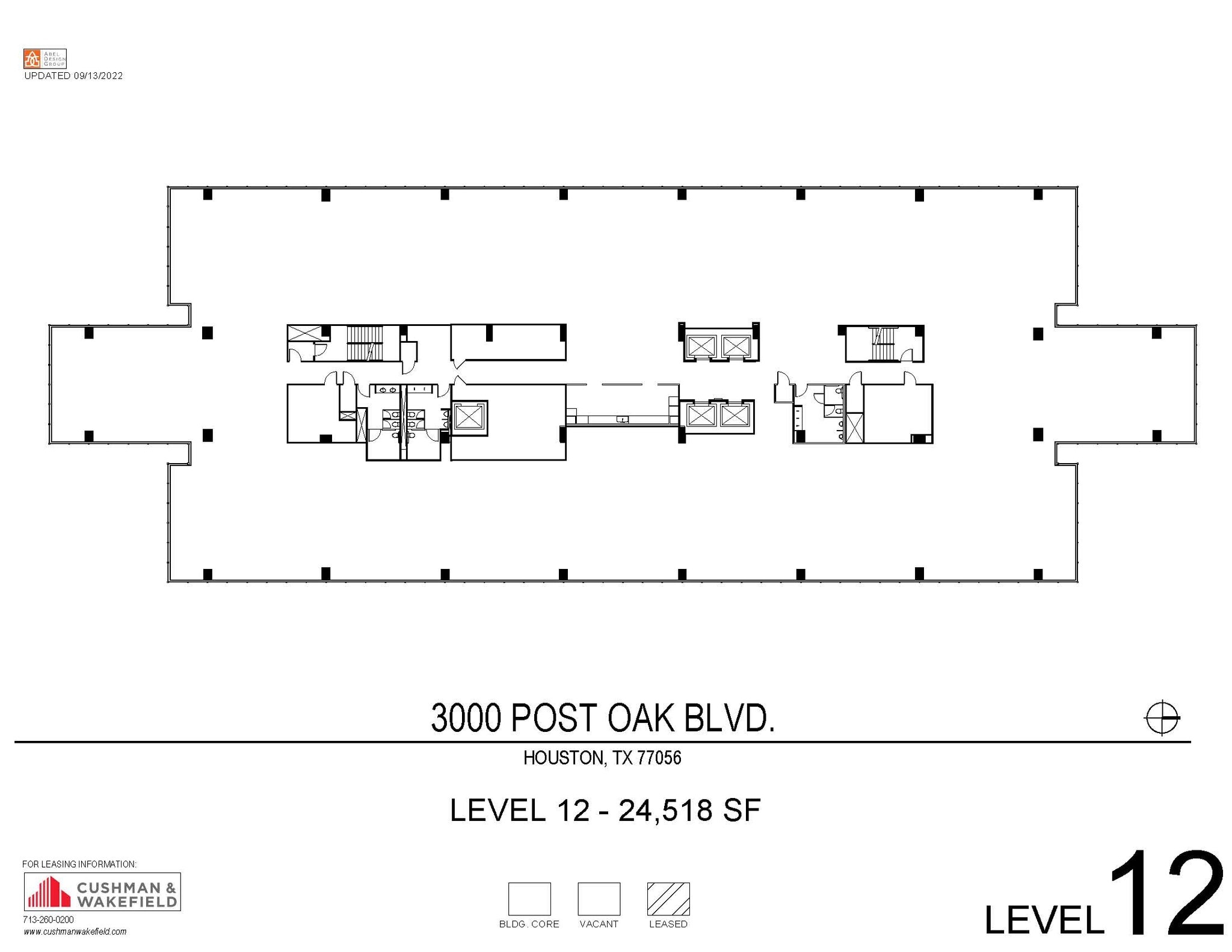 3000 Post Oak Blvd, Houston, TX à louer Plan d’étage– Image 1 sur 1
