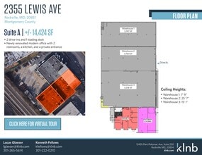 2355 Lewis Ave, Rockville, MD à louer Plan de site– Image 1 sur 7