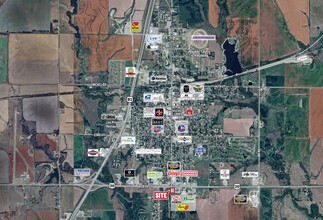 1218 28th St, Belleville, KS - VUE AÉRIENNE  vue de carte