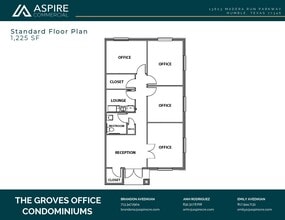 13803 Madera Run, Humble, TX à louer Plan d’étage– Image 2 sur 8