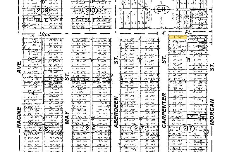 3227 S Carpenter St, Chicago, IL à vendre - Plan cadastral – Image 2 sur 6
