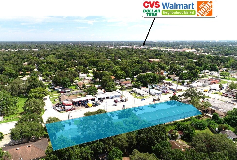 408-428 W Waters Ave, Tampa, FL à louer Photo de l’immeuble– Image 1 sur 4