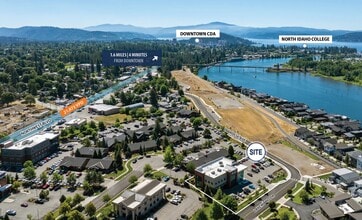 1812 N Lakewood Dr, Coeur d'Alene, ID - VUE AÉRIENNE  vue de carte - Image1
