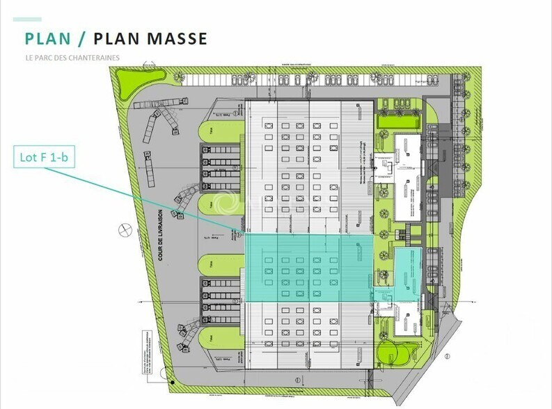 Local d’activités dans Gennevilliers à louer - Plan de site – Image 3 sur 6