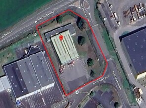 Riom, PDD - Vue aérienne  vue de carte