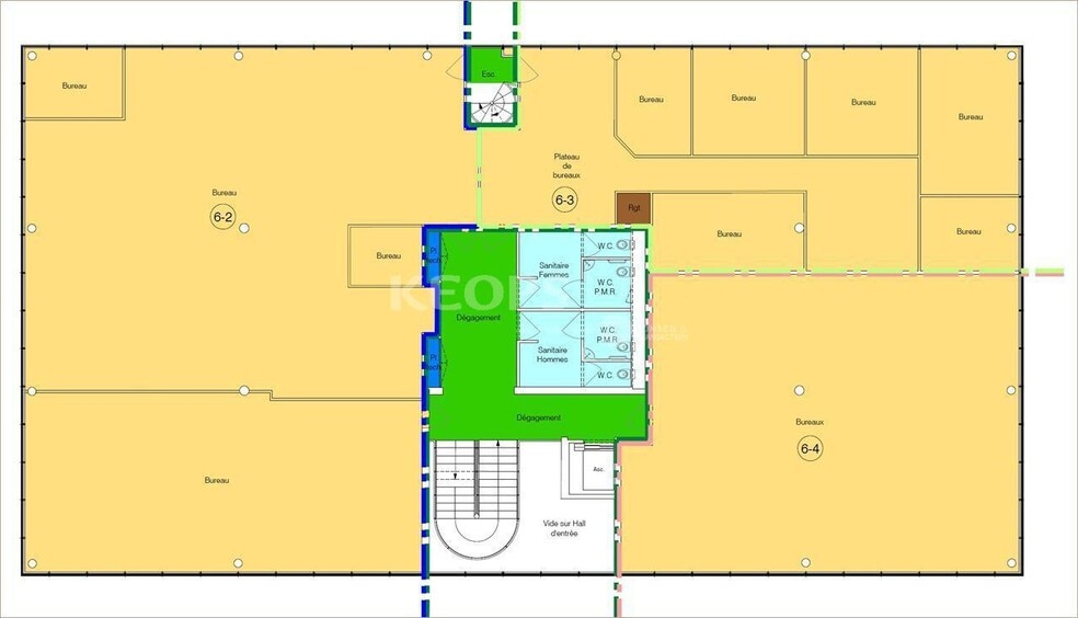 Bureau dans Toulouse à louer - Plan d’étage – Image 2 sur 2