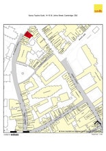 14-15 St Johns St, Cambridge à louer Carte Goad– Image 1 sur 1