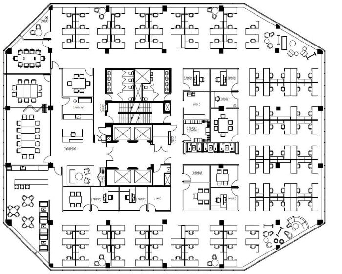 10 Four Seasons Pl, Toronto, ON à louer Plan d’étage– Image 1 sur 1