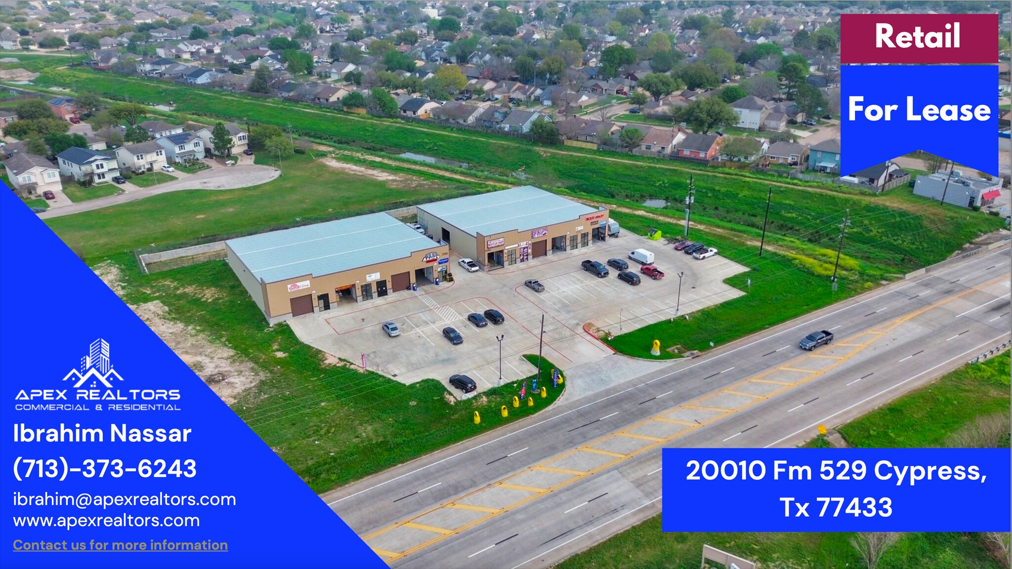 20010 FM 529 Rd, Cypress, TX à louer Photo de l’immeuble– Image 1 sur 9