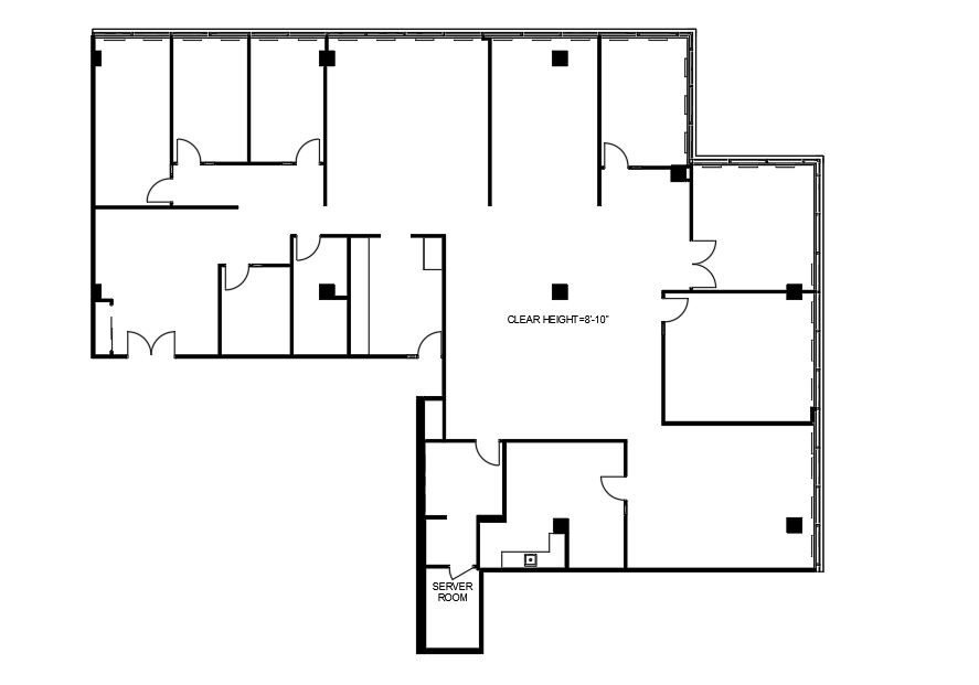 1547 Merivale Rd, Ottawa, ON à louer Plan d’étage– Image 1 sur 9