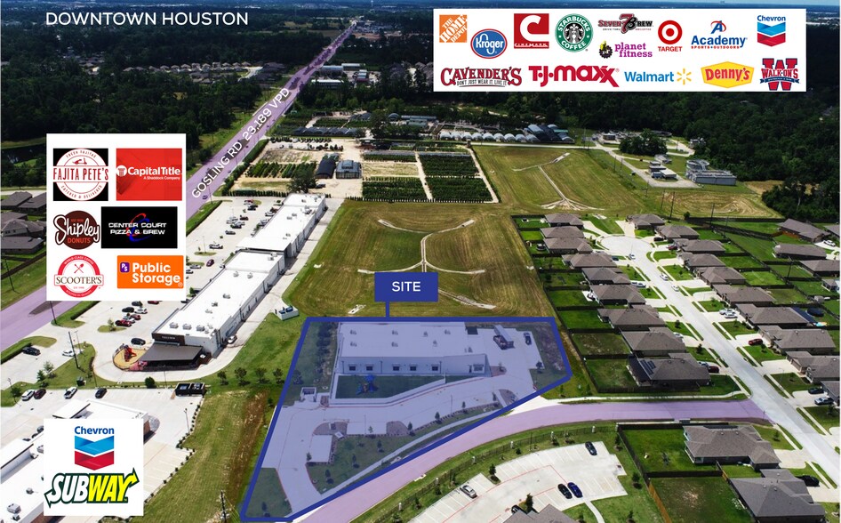 5721 Hampton Pointe Blvd, Spring, TX à vendre - Aérien – Image 3 sur 4