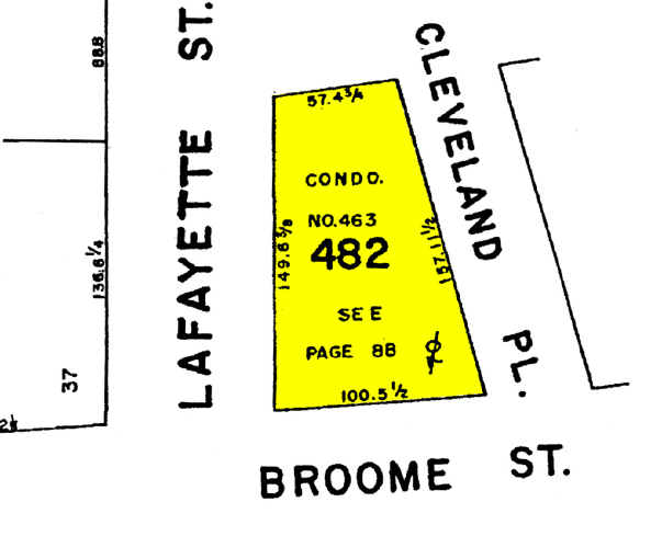199 Lafayette St, New York, NY à louer - Plan cadastral – Image 3 sur 16