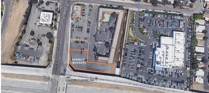 103 N Lincoln Ave, Corona, CA - Vue aérienne vue de carte
