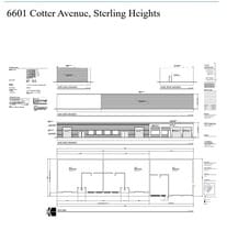 6601 Cotter Ave, Sterling Heights, MI à louer Plan d’étage– Image 1 sur 1