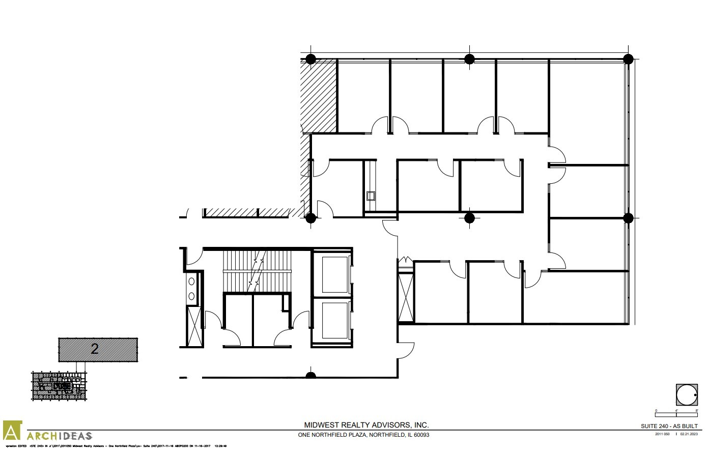 Northfield Plz, Northfield, IL à louer Plan d’étage– Image 1 sur 1