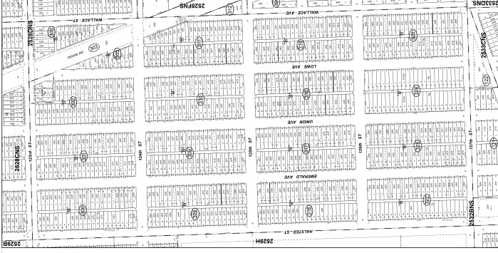 620 W 124th St, Chicago, IL à vendre - Plan cadastral – Image 2 sur 2