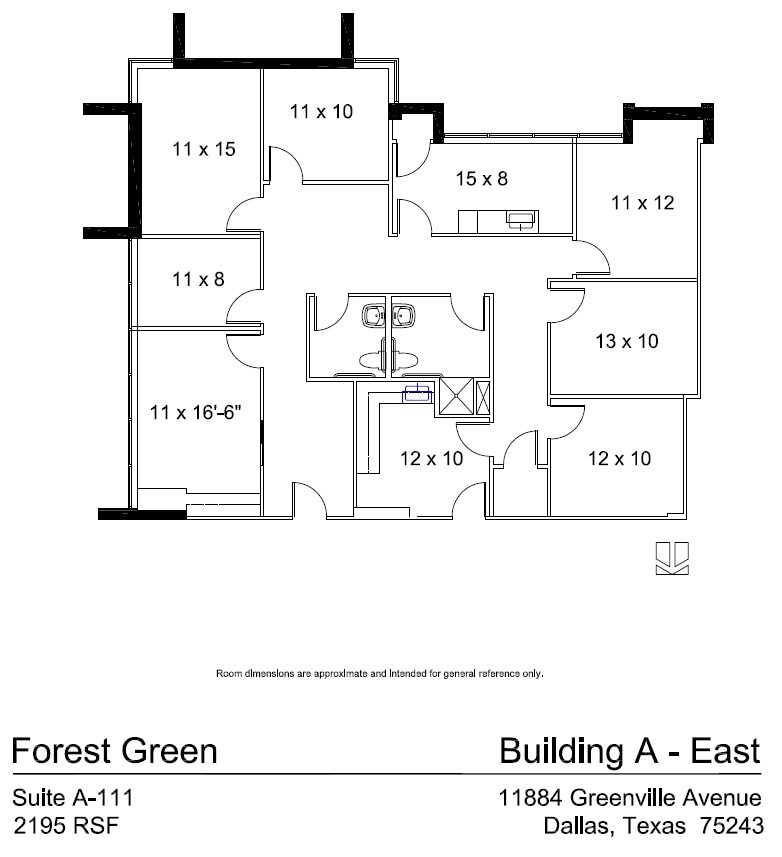 11910 Greenville Ave, Dallas, TX à louer Plan d’étage– Image 1 sur 1