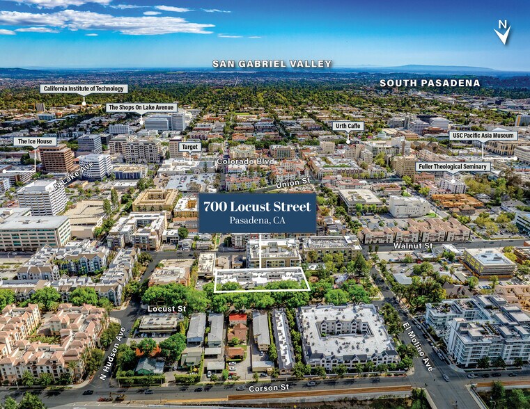 700 Locust St, Pasadena, CA à vendre - Aérien – Image 2 sur 8