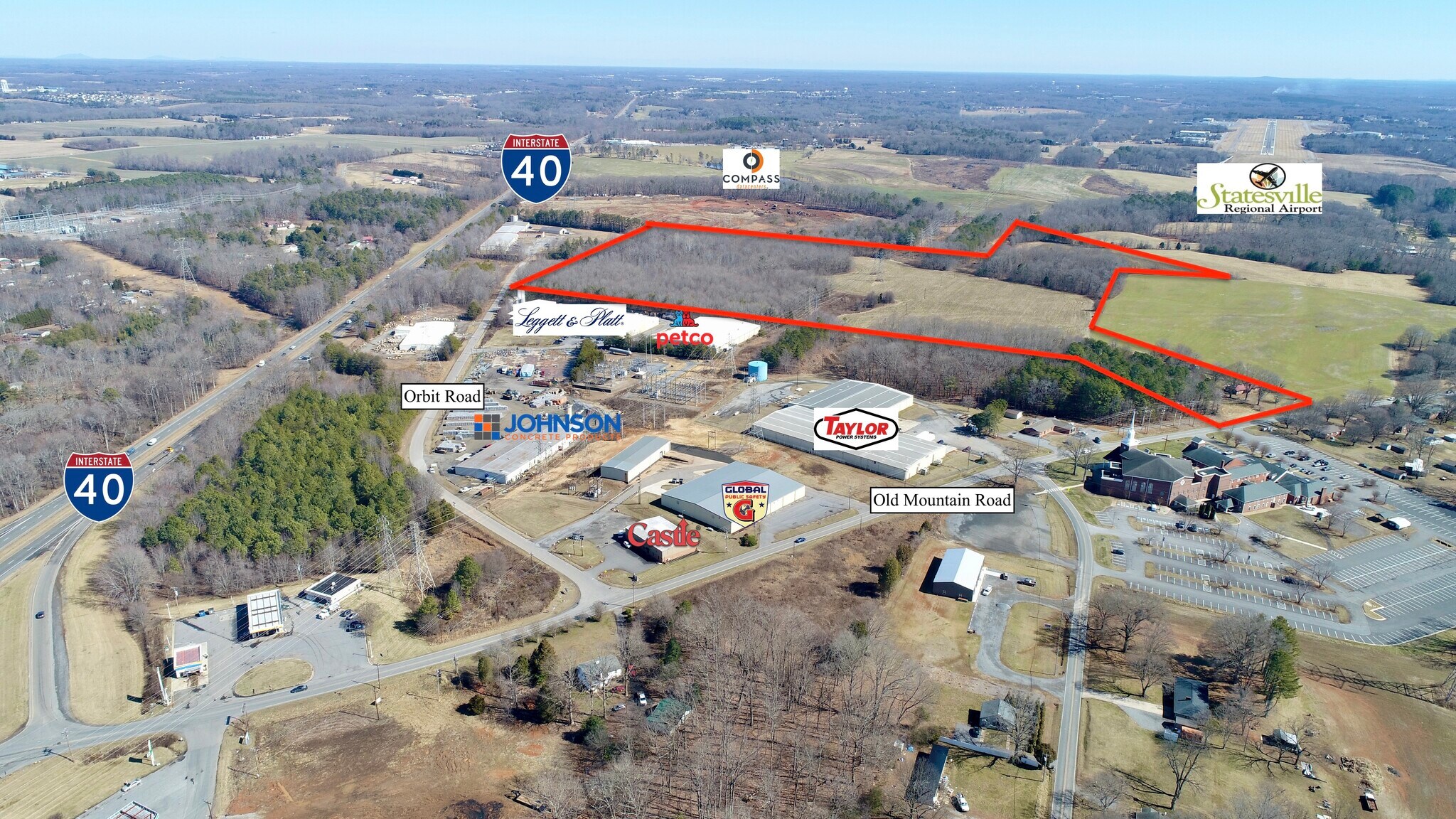 1828 Old Mountain Rd, Statesville, NC à vendre Photo principale– Image 1 sur 7
