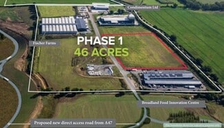 Plus de détails pour Enterprise Way, Honingham - Terrain à vendre