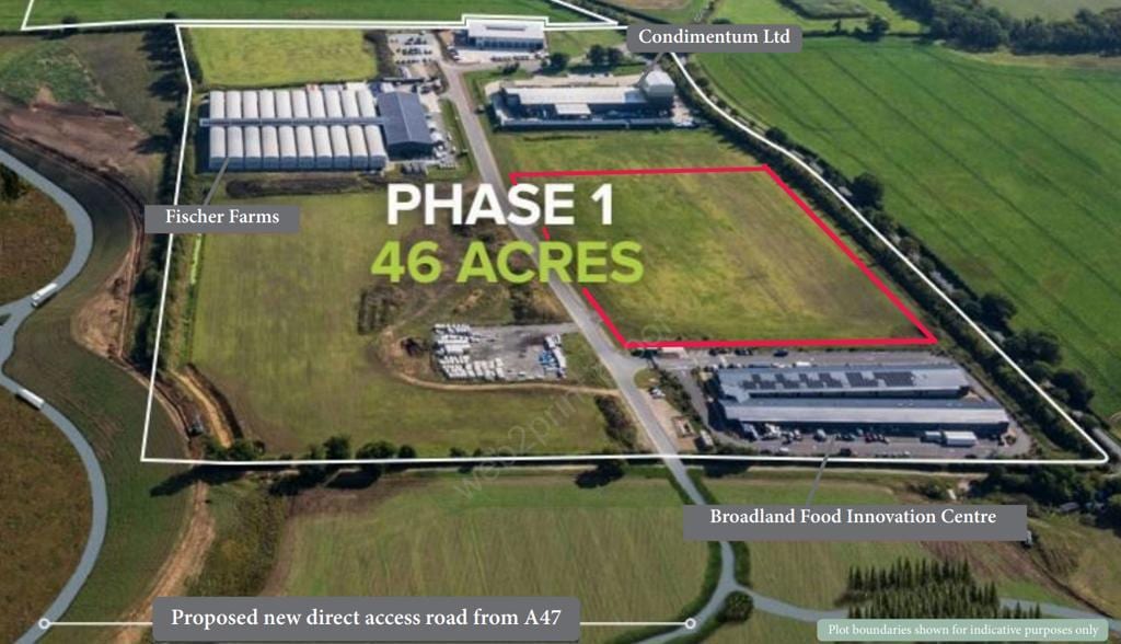 Enterprise Way, Honingham à vendre Aérien– Image 1 sur 4