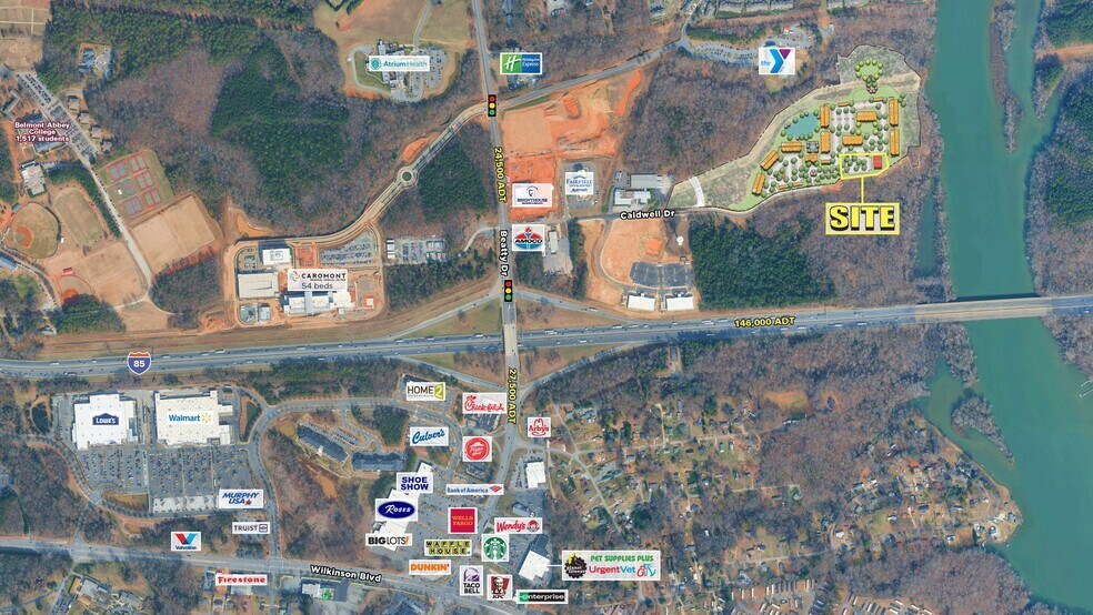 55 Caldwell Dr, Belmont, NC à vendre - Photo de l’immeuble – Image 3 sur 5