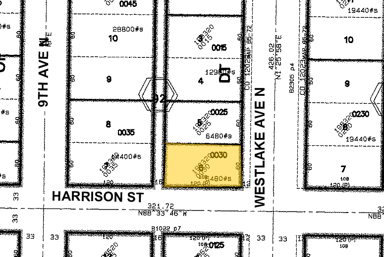 401 Westlake Ave N, Seattle, WA à louer - Plan cadastral – Image 2 sur 6