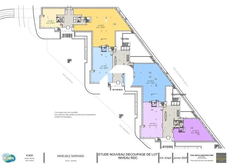 3 Rue Saarinen, Rungis à louer - Plan d’étage – Image 2 sur 18