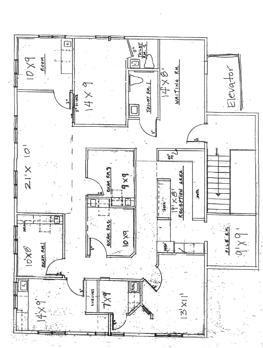 1707 Atlantic Ave, Wall Township, NJ à louer Plan d’étage– Image 1 sur 1