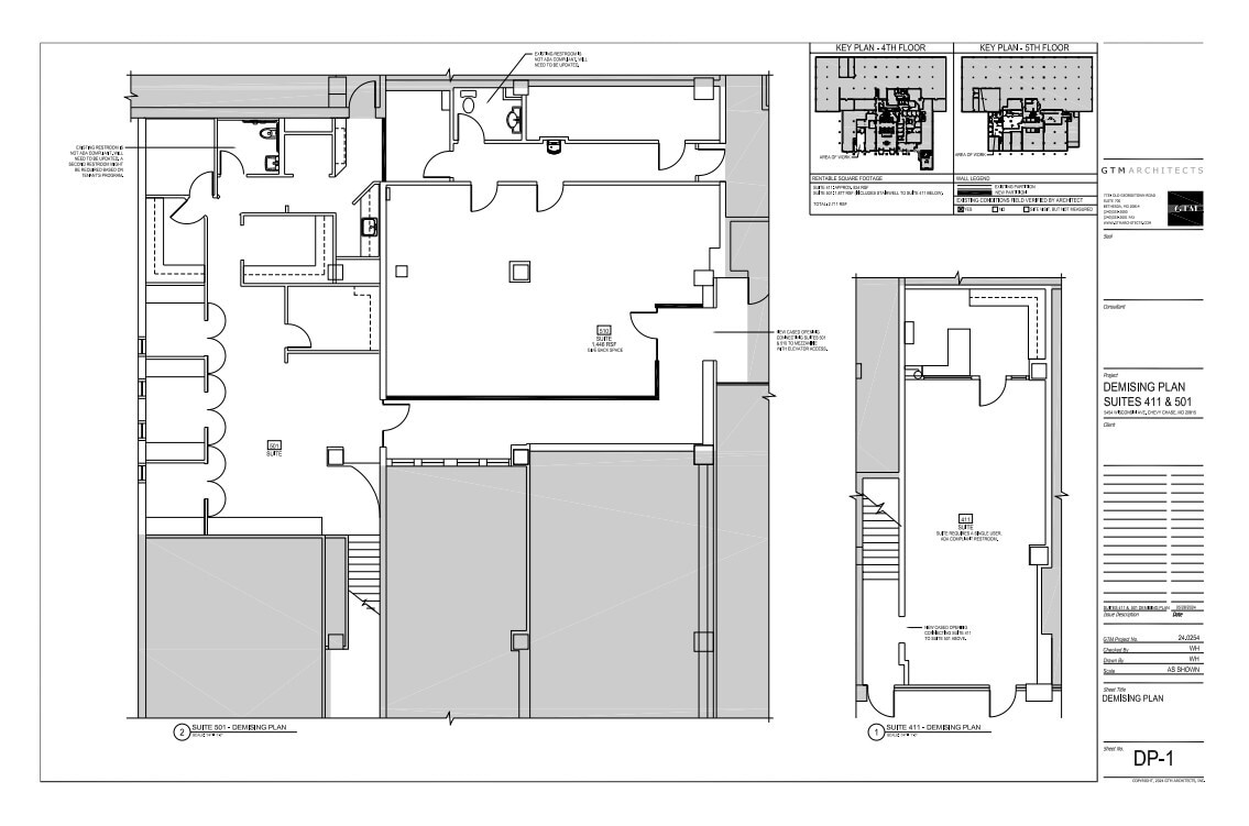 5454 Wisconsin Ave, Chevy Chase, MD à louer Plan d’étage– Image 1 sur 1