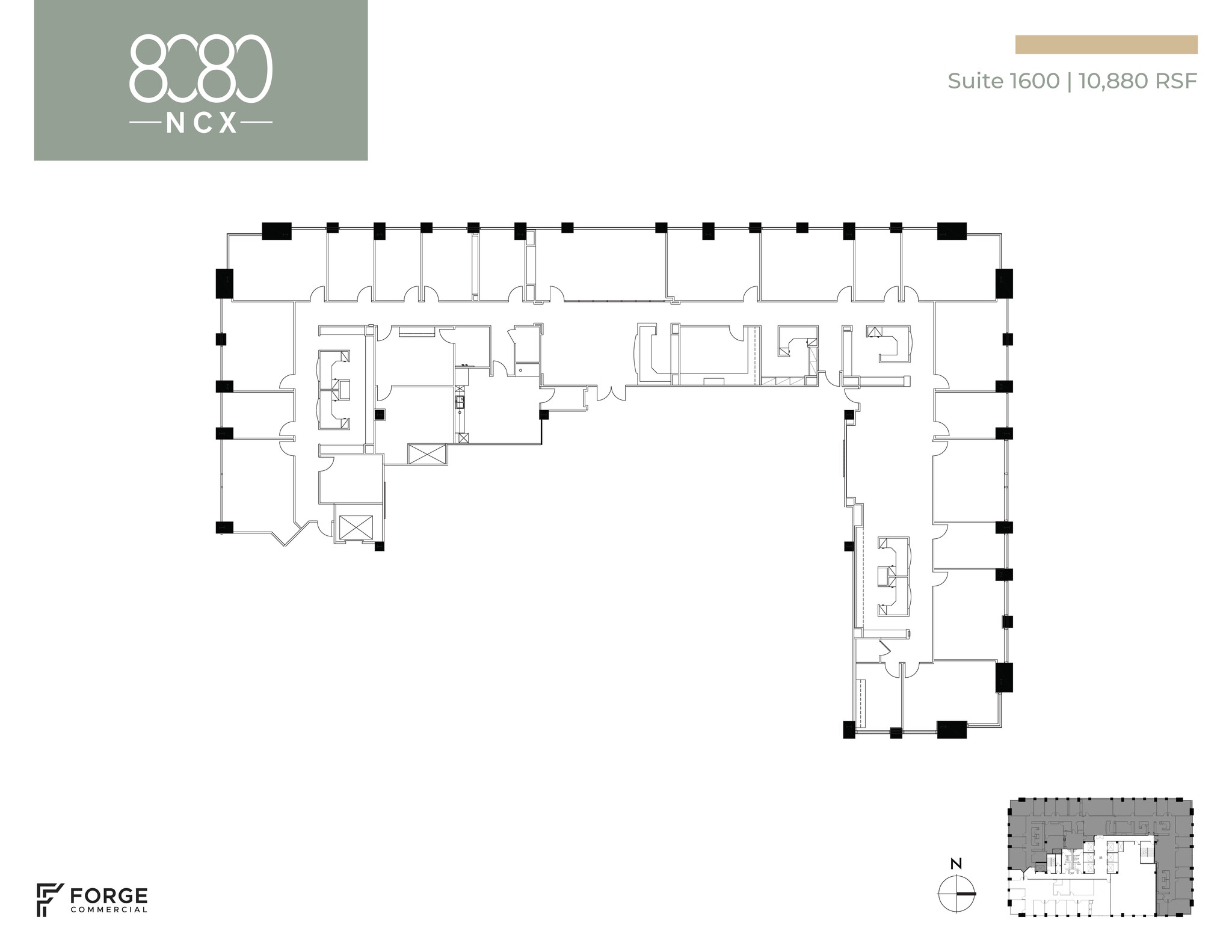 8080 N Central Expy, Dallas, TX à louer Plan d’étage– Image 1 sur 1