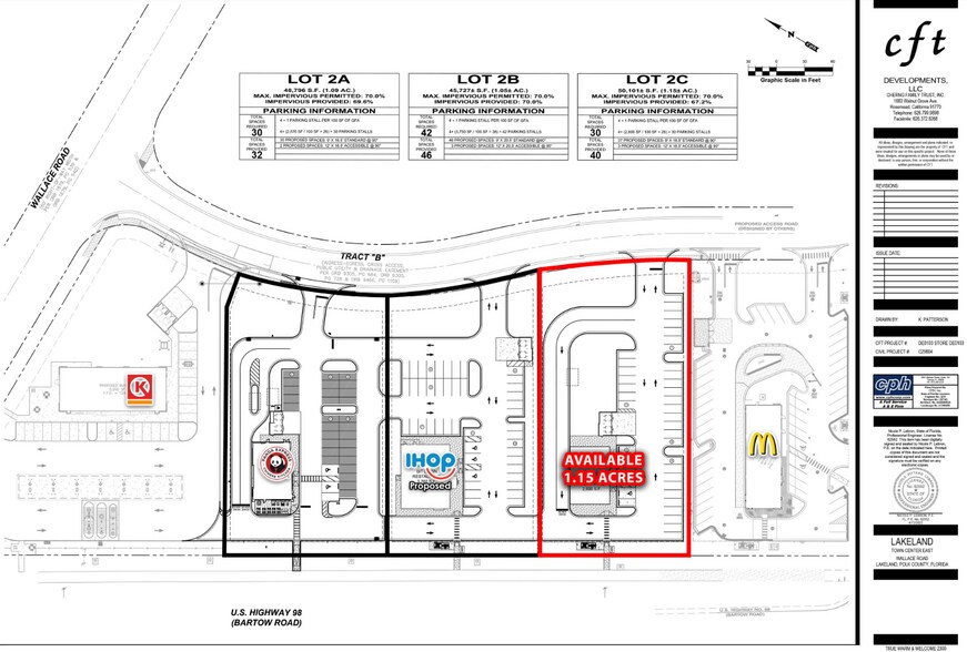 NEQ US 98 & Clubhouse Rd, Lakeland, FL à louer - Plan de site – Image 3 sur 3